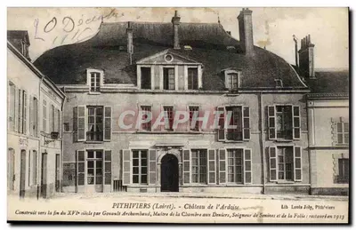 Pithiviers (Loiret) — Castelo de l'Ardaise — Lib. Louis Joly, Pithiviers