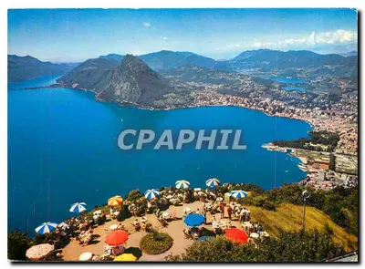 Lugano — vista do Brè — editor MAYR