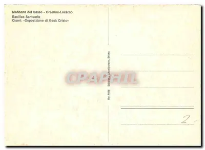Spuszczenie Chrystusa — obraz Ciseri — nr 6229 — Rewers