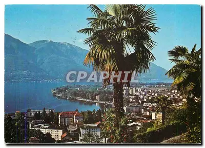 Locarno — Vista do lago Major — Foto Garbani