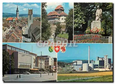 Frauenfeld — vista panorâmica — E. Baumann, Wintertthur
