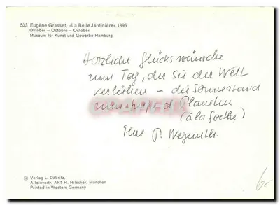 Outubro — Temporada de outono — Eugène Grasset, n°533 — Verso