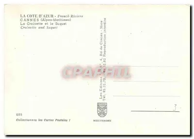 Cannes — La Croisette y el Suquet — Les Éditions Diplomate — Reverso