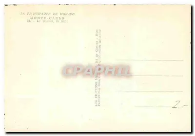 Kasyno w Monte-Carlo — W nocy — Wydawnictwo Ginnez — Rewers
