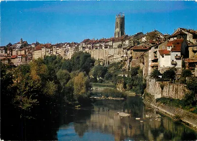 Fribourg — Cidade de Arte e Rudes — Marcel Rouge, Lausanne, n° 32773
