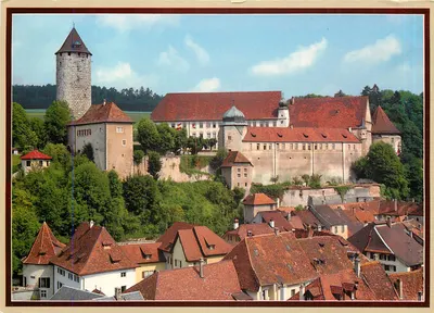 Porrentruy — O Castelo — Éditions Jeanneret