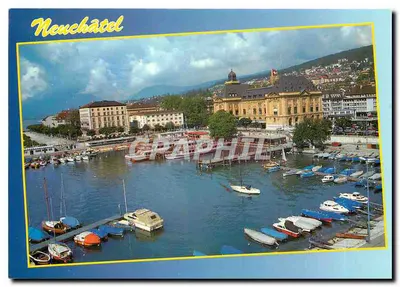 Neuchâtel — O porto — Edições Jeanneret, Chacon succ. 2300 La Chaux-de-Fonds