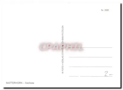 Matterhorn – Stellisee — wydawca Stangl + Verlag Flüelen, nr 3081 — Rewers