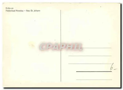 Widok gór Toggenburg — Postgruss aus dem Toggenburg — n° 5434 — Rewers