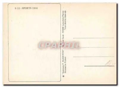 Encontro de Aviação de Nice — 10-25 Abril 1910 — Club BSAR — Verso