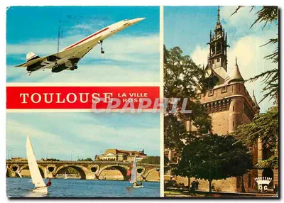 Toulouse — A Cidade Rosa — Carte postale CPAPHIL