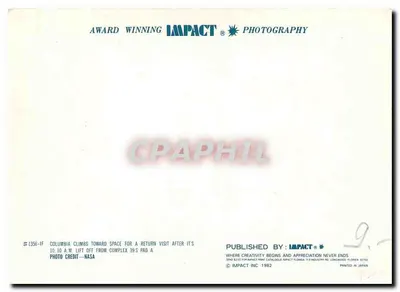 Columbia — Start z paszportu 39A — Impact Inc. 1982 — Rewers