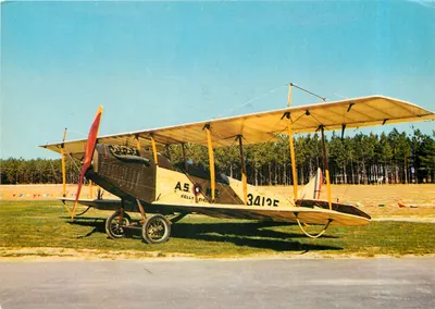Avião biplano Curtiss Wright 'Jenny' 1917 — Kelly Field, Texas — U.S. Postal Service 1/148