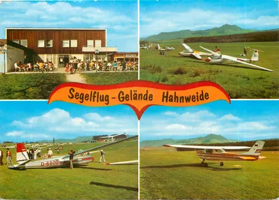 Segelflug-Gelände Hahnweide — Alemanha — editor Caronoliet