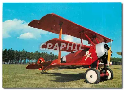 Avião Fokker D.VII — 1917 — editor F. P. H. / 1/148