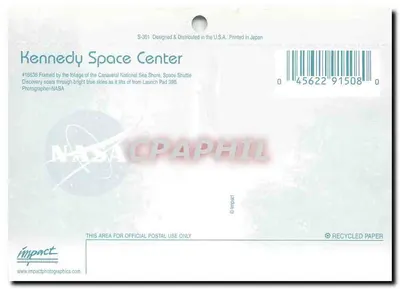 Centrum Kosmiczne Kennedy — Start Space Shuttle Discovery — NASA — Rewers