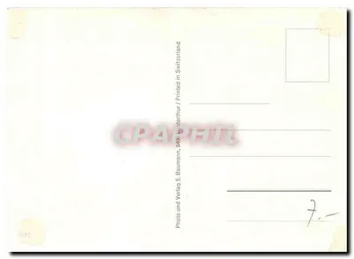 Avião Airbus — apresentação aeronáutica — E. Baumann, Wintertthur — Verso