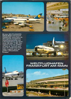 Aeroporto de Frankfurt-am-Main — Weltflughafen Frankfurt am Main — editor Bild-Druck & Verlag GmbH