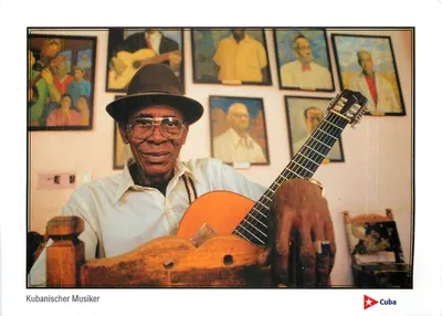 Músico cubano — retrato — editor Latina Travel