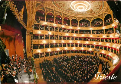 Trieste — Teatro Verdi (Arq. M. Pertsch 1801) — n°276