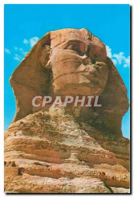 O Grande Esfinge de Gizé — Egito — editor Lambelet & Landrock, Cairo