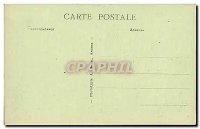 BRISSAC (M. i L.) — Zamek widziany z profilu — A.B. — Rewers