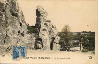 Ambiente de Cherbourg — A Roche-qui-Pend — ND Fot. n°152