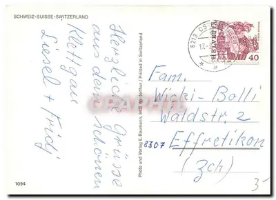 Klettgau — Kolekcja wsi i herbów — Photo und Verlag E. Baumann, Winterthur — Rewers