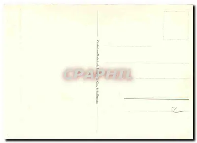 Ritratto di una giovane ragazza — opera di Petrus Cristus — editore Verfarben-Buchdruck Leopold & Co., Schiffhausen — Verso