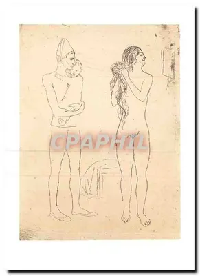 A Higiene da Mãe — gravura em gravura em ácido — Palácio Kinských, Praga