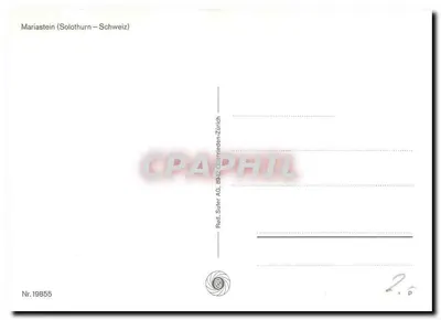Mariastein — abadia e igreja — Nr.19855 — Verso