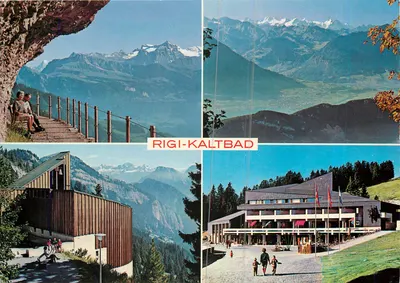 Rigi-Kaltbad — vista das Alpes Bernois — Globetrotter GmbH, Kirtin und Dias, 6000 Luzern