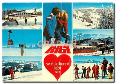 Rigi — Winterparadies der Zentralschweiz — Verlag Photoglob AG, Zürich