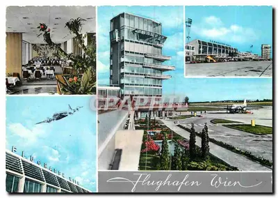 Aeroporto de Viena — Vista panorâmica — Hubmann Verlag, série 5533