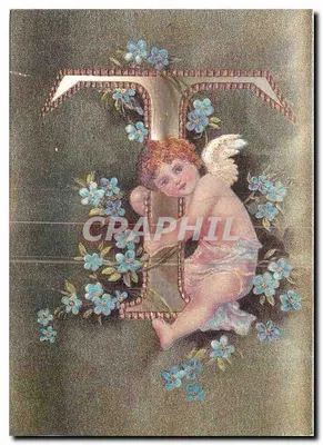 Cérebro em uma carta T — decoração floral — Franco Robert Bier AB, Bastugatan 43, Stockholm