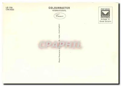 Regent's Park e la Torre del Post Office — Londra — Colourmaster International, CME 8030 — Verso
