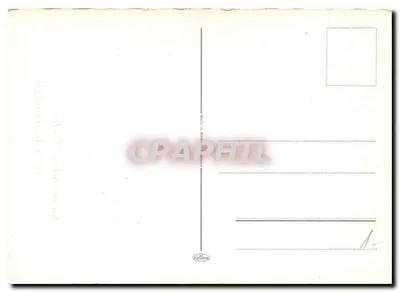 Duas rosas vermelhas — carta postal alemã para a mãe — editor HARTOIS — Verso