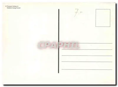 Pai Natal — criança e decoração de Natal — desenho de Richard S. Dauff — Verso