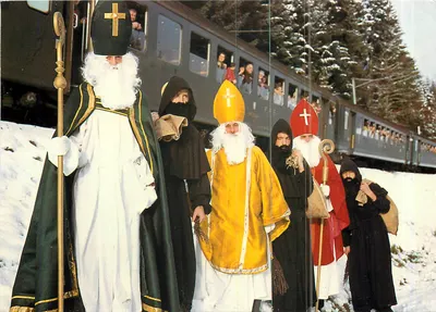 Celebração de São Nicolau — SBB — Foto de Weinfelden