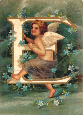 Cupidon na letra E — edição original 1900 — Imenco Robert Blier AB, Bastugatan 43, Stockholm