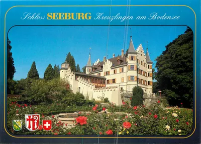 Castelo SEEBURG — Kreuzlingen no Lago de Constança — Rud. Suter, Zurique