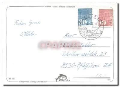 Bodensee — Miejsce turystyczne — Delphin foto & verlag, CH-8458 Dorf, nr 621 — Rewers