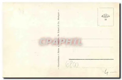 Mannheim — ogólny widok z lotu ptaka — F. Eckert & Co., Stuttgart, n° 947 — Rewers