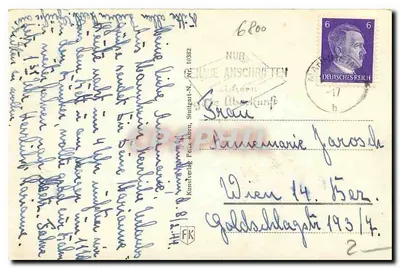 Manneförmig Wasserwerk — Mannheim — Künstlerverlag, Nr. 10382 — Rewers