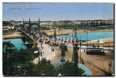 Mannheim — Friedrichsbrücke — G.-M.-K. No. 2581
