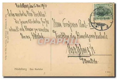 हैडरस्मिट - कार्लस्टोर - एडिटर वरलाग वॉन एडिन वॉन कूहले, हैडरस्मिट — पीछे