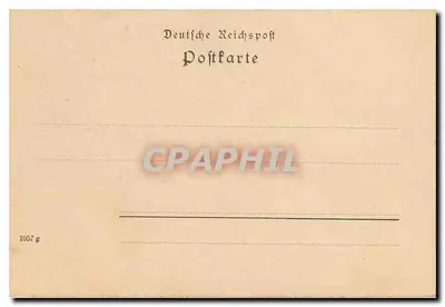 Otto Heinrichsbau — Heidelberg — wydawca Römmles & Jonas, nr serii 1057 g — Rewers