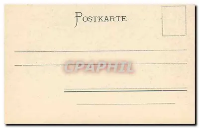 Heidelberg z drogi filozofów — widok zamek i rzeka — Gebrüder Mählstein, Offenbach a. M. 3630 — Rewers