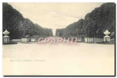 Schwetzingen — Jardim do Castelo — editor Otto Schwarz, Hofschauspiel, Schwetzingen