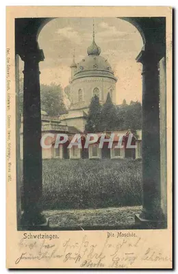 Schwetzingen — A mesquita — editor Y. H. Schwerdt, Dresden, n° 102